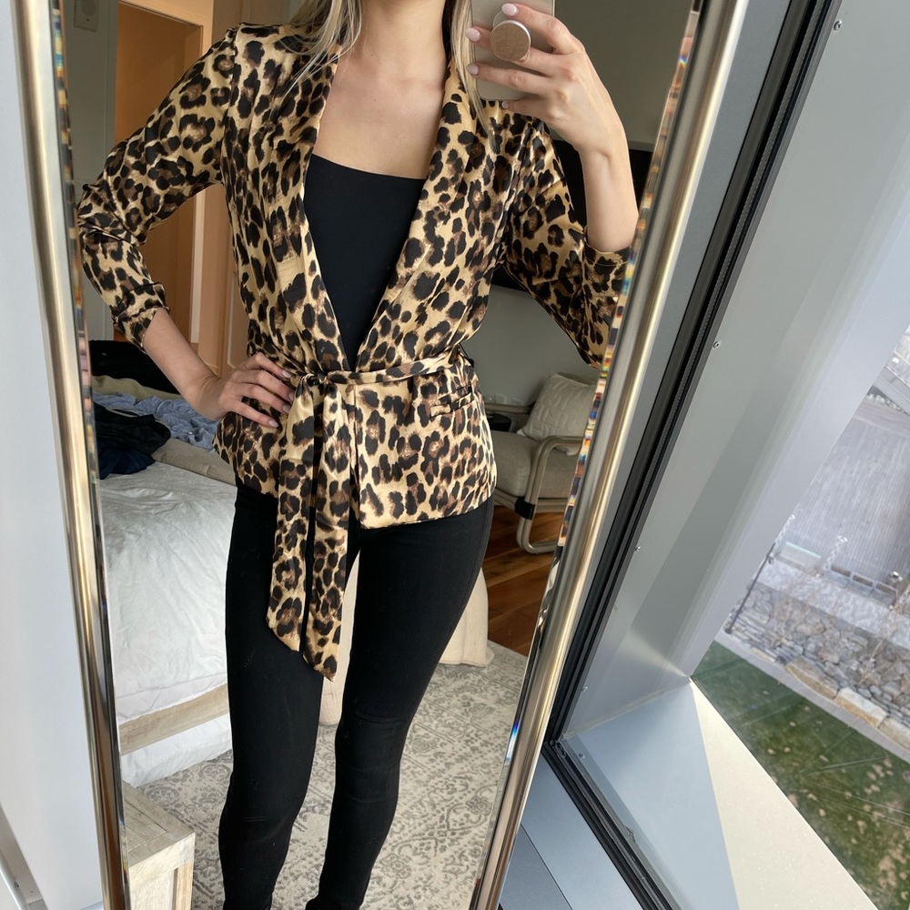 Superdown Satin Blazer